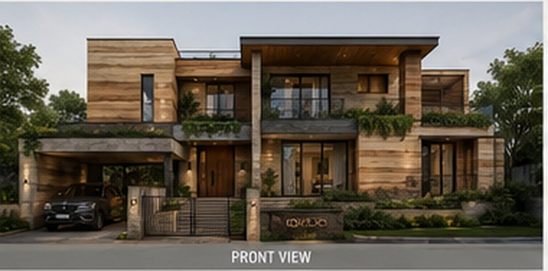 Villa Earth front view